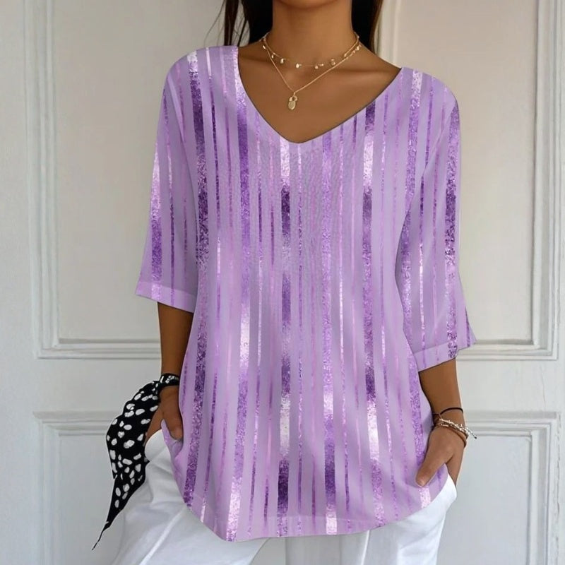 Casual gestreepte blouse