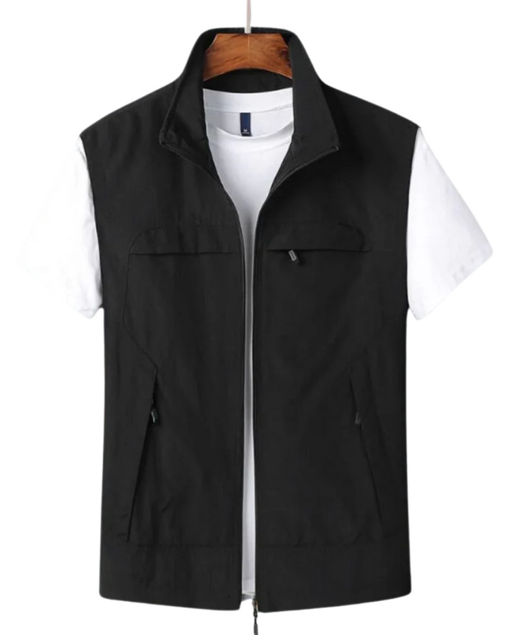 Delta Vest – Utility vest met ritssluiting – functionaliteit ontmoet stijl